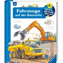 Ravensburger WWW Fahrzeuge auf der Baustelle*Kinder Kinderbücher|Spielzeug Ab 4 Jahren