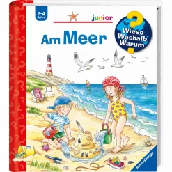 Ravensburger WWW junior Am Meer*Kinder Spielzeug Ab 2 Jahre|Kinderbücher