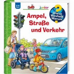 Ravensburger WWW junior: Ampel, Straße und Verkehr*Kinder Spielzeug Ab 2 Jahre|Kinderbücher