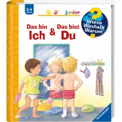 Ravensburger WWW junior Das bin ich & Das bist du*Kinder Kinderbücher|Spielzeug Ab 2 Jahre