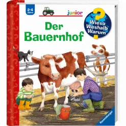 Ravensburger WWW junior Der Bauernhof*Kinder Kinderbücher|Spielzeug Ab 2 Jahre