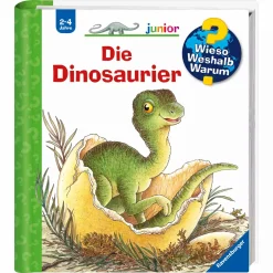 Ravensburger WWW junior Die Dinosaurier*Kinder Kinderbücher|Spielzeug Ab 2 Jahre