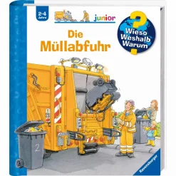 Ravensburger WWW junior Die Müllabfuhr*Kinder Kinderbücher|Spielzeug Ab 2 Jahre