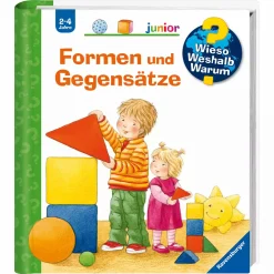 Ravensburger WWW junior: Formen und Gegensätze*Kinder Kinderbücher|Spielzeug Ab 2 Jahre