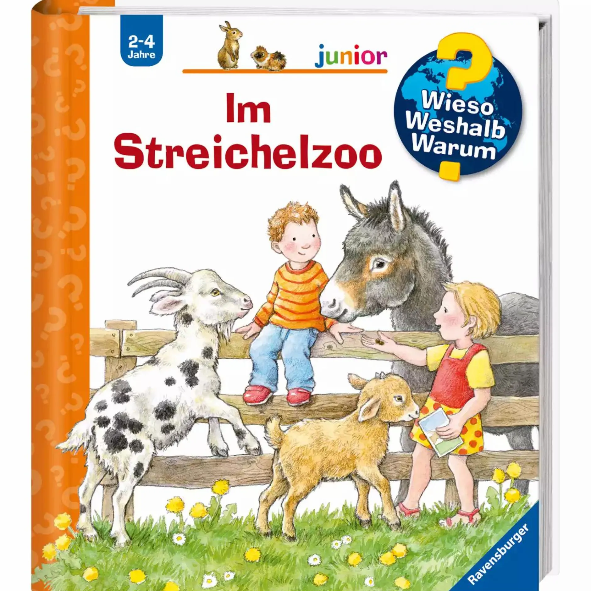 Ravensburger WWW junior: Im Streichelzoo*Kinder Kinderbücher|Spielzeug Ab 2 Jahre