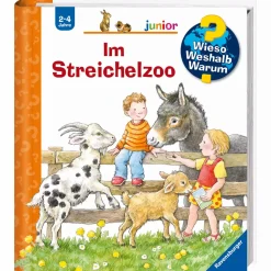 Ravensburger WWW junior: Im Streichelzoo*Kinder Kinderbücher|Spielzeug Ab 2 Jahre