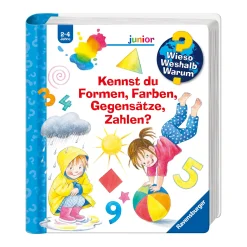 Ravensburger WWW Junior: Kennst du Formen, Farben, Gegensätze, Zahlen?*Kinder Kinderbücher