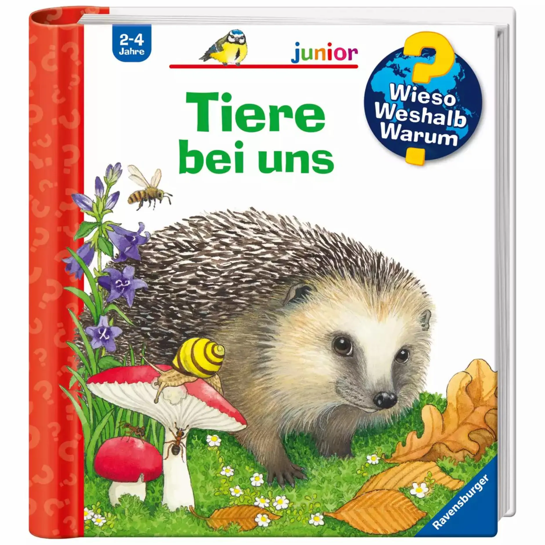 Ravensburger WWW junior: Tiere bei uns*Kinder Spielzeug Ab 2 Jahre|Kinderbücher