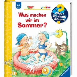 Ravensburger WWW junior: Was machen wir im Sommer?*Kinder Kinderbücher|Spielzeug Ab 2 Jahre