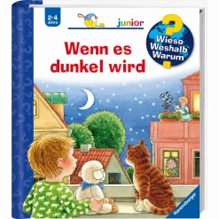 Ravensburger WWW junior: Wenn es dunkel wird*Kinder Kinderbücher|Spielzeug Ab 2 Jahre