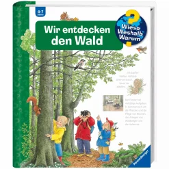 Ravensburger WWW Wir entdecken den Wald*Kinder Spielzeug Ab 4 Jahren|Kinderbücher