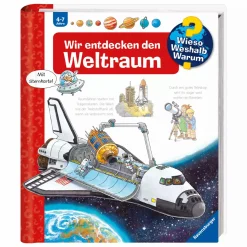 Ravensburger WWW Wir entdecken den Weltraum*Kinder Kinderbücher|Spielzeug Ab 4 Jahren
