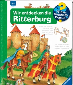 Ravensburger WWW Wir entdecken die Ritterburg*Kinder Kinderbücher|Spielzeug Ab 4 Jahren