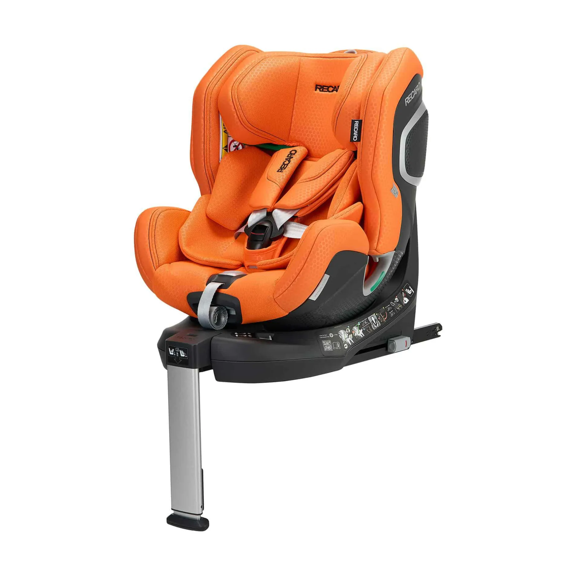 RECARO Xenon 1 KID Vibrant Orange*Kinder Kindersitze Isofix|Reboarder 0-18 Kg, Gruppe 0+/1