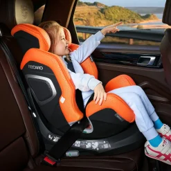 RECARO Xenon 1 Vibrant Orange*Kinder Kindersitze Isofix|Reboarder 0-18 Kg, Gruppe 0+/1
