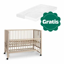tiSsi XXL Beistellbett HAJO Seiden-Beige* Babybetten