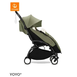 STOKKE YOYO³ Fußsack Olive 25*Kinder Kinderwagen Zubehör