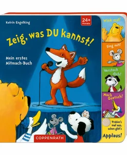 COPPENRATH Zeig, was du kannst - Mein erstes Mitmach-Buch*Kinder Kinderbücher|Spielzeug Ab 2 Jahre