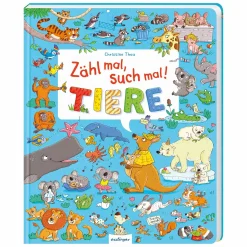 THIENEMANN Zähl mal, such mal! Tiere*Kinder Kinderbücher|Spielzeug Ab 3 Jahren