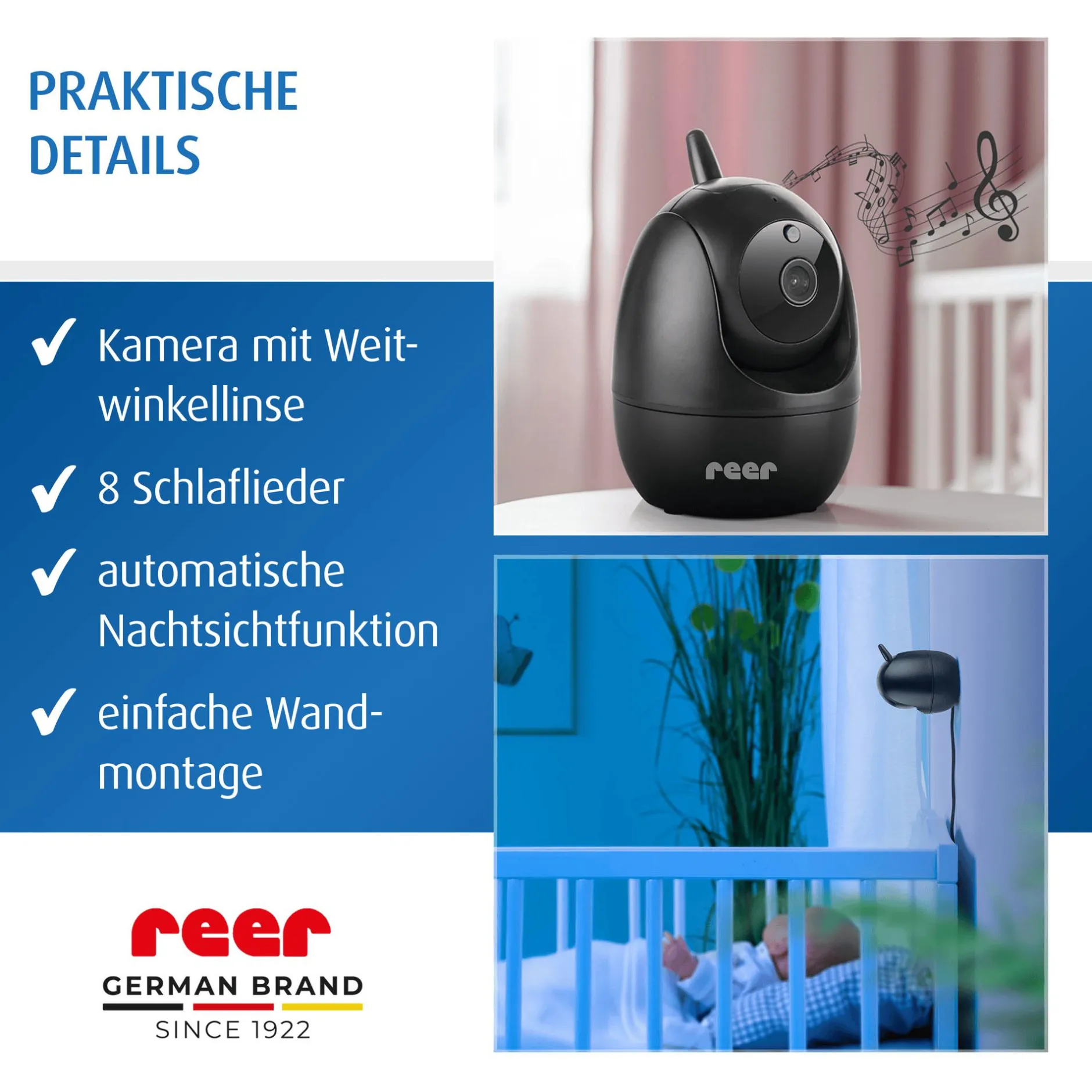 reer Zusatzkamera BabyCam Pro HD Move* Babyphone