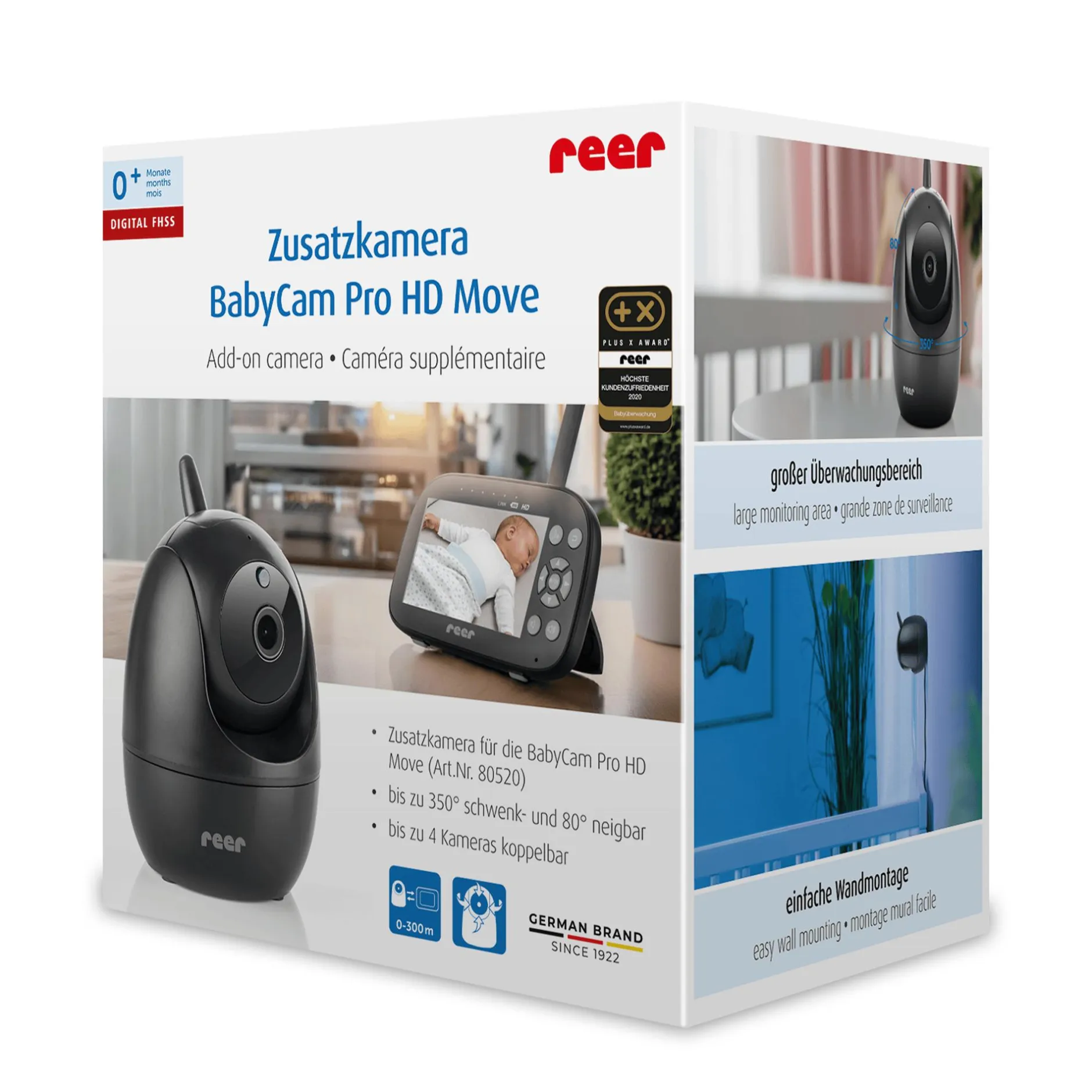 reer Zusatzkamera BabyCam Pro HD Move* Babyphone