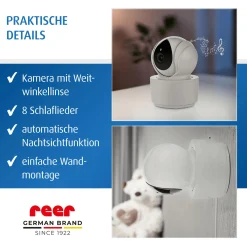 reer Zusatzkamera BabyCam XL Move* Babyphone