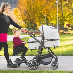 LITTLE ONE Zusatzsitz für Buggy Board Schwarz*Kinder Kinderwagen Zubehör